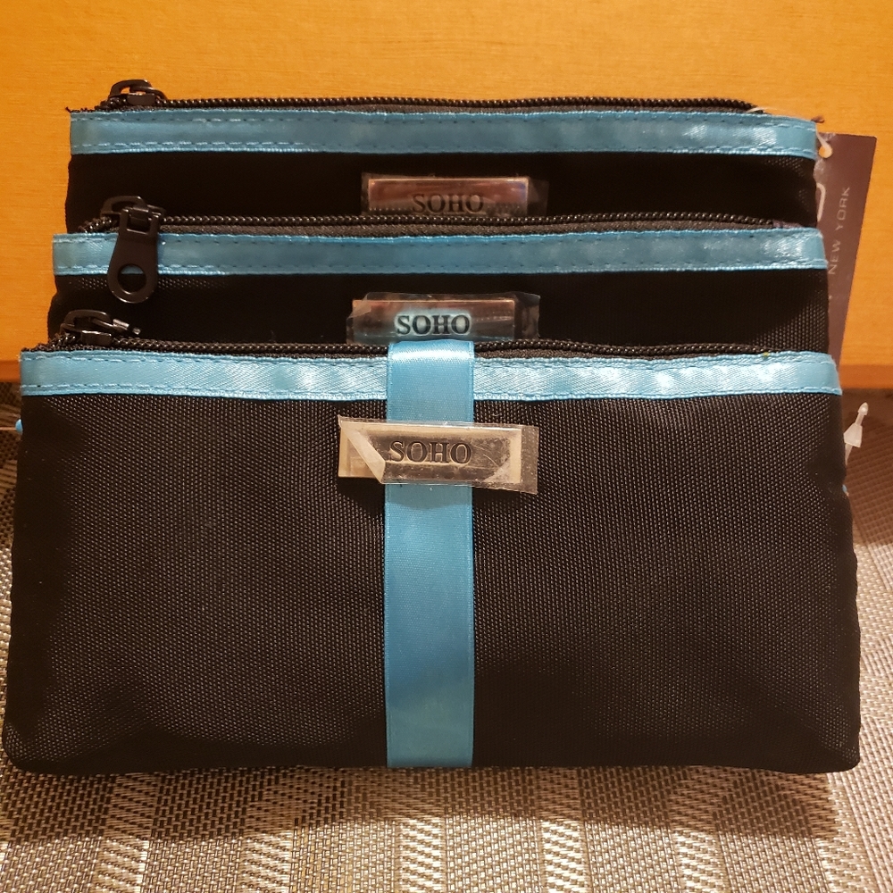 Soho Cosmetics/Toiletry Bag Bundle NWT - Picture 5 of 5